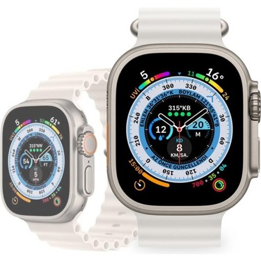 Bakeey Hello H13 Ultra Plus Ak ll Saat 49MM 2 Kordon Siri Fiyat