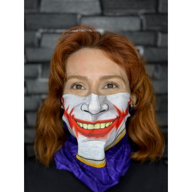 Motobros Joker Desenli Baf Buff Bandana Boyunluk Fiyatı