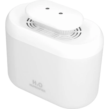 Robeve 3.3 Litre Ultrasonik Buhar Makinesi Hava Nemlendirici Çift Sprey Buhar Makinesi LED