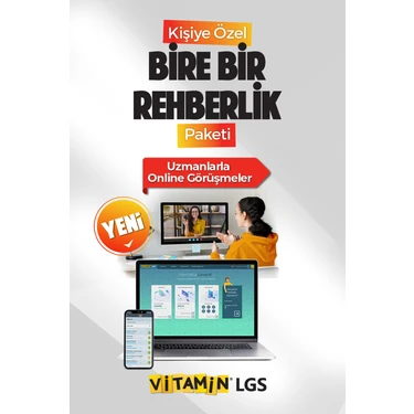 Vitamin Lgs 2025 Dijital + 8. Sınıf Bire Bir Rehberlik