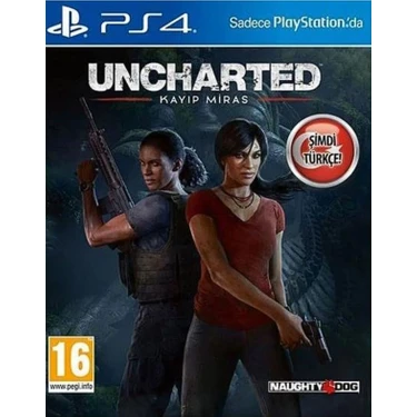 Sony Uncharted: Kayıp Miras Aksiyon Macerası PlayStation 4 İçin Tek Oyunculu