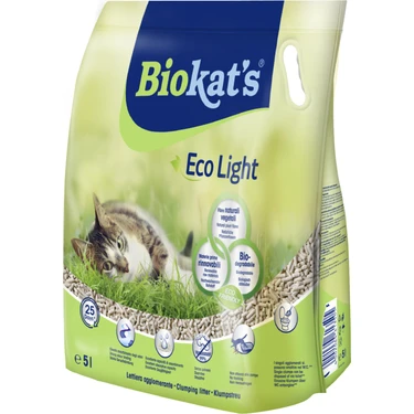 Biokat's Pelet Kedi Kumu Eco Light