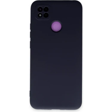Newface Xiaomi Redmi 9c Kılıf Nano Içi Kadife  Silikon - Lacivert