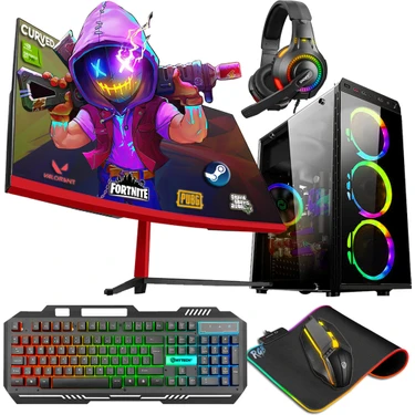 Zeiron RX44 İ5-3470 16GB 512GB SSD GT730 23.8" Masaüstü Oyun