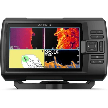 Garmin  Garmin Striker 7 Vivid Sv Balık Bulucu+Gps Türkçe