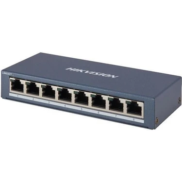 Hıkvısıon 8port DS-3E0508-E(B) Gıgabıt Yönetilemez Switch