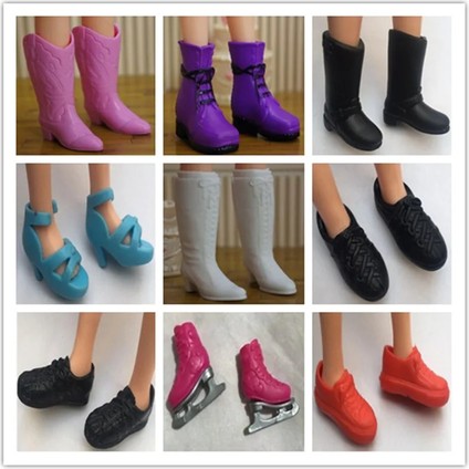 Mavi Stil Orijinal Licca Bebek Ayakkabıları Sandalet Botlar Renkli Bebek Dekorları Sevimli Bebek Aksesuarları Bebek Paten Ayakkabıları Kırmızı Siyah Pembe Kahverengi Ayakkabılar (Yurt Dışından)