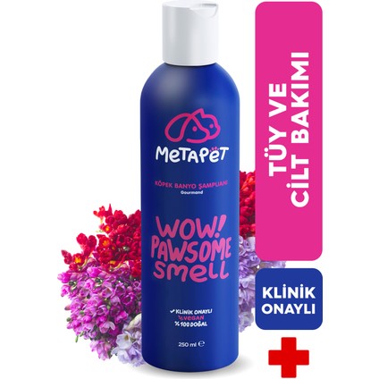 Organik Köpek Şampuanı, Doğal Koku Giderici Gourmand, Yavru Ve Hassas Ciltlere Uygun - 250 ML