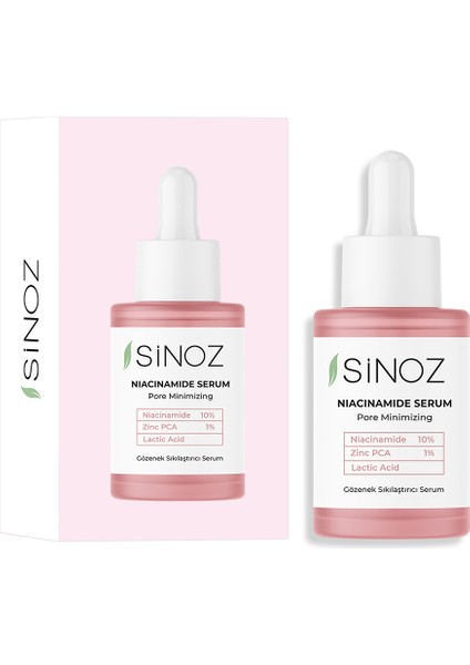 Gözenek Sıkılaştırıcı Sebum Dengeleyici Sivilce Karşıtı Serum Niacinamide 10% + Zinc Pca 1% 30 ML