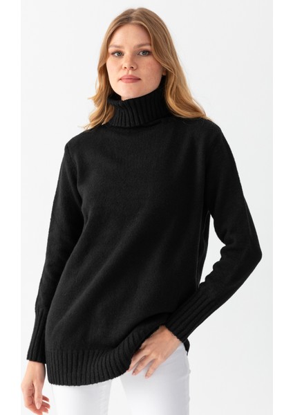 Oversize Balıkçı Yaka Kazak fiyatları