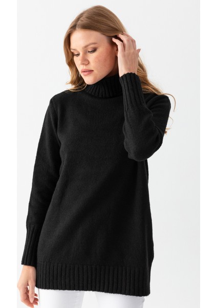 Oversize Balıkçı Yaka Kazak modelleri