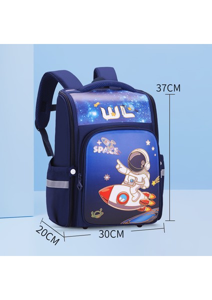 Erkek ve Kız Çizgi Film Aşınmaya Dayanıklı Yük Azaltıcı Büyük Kapasiteli Okul Çantası (Yurt Dışından)