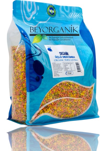 Organik Çorbalık Tahıl Karışımı Üçlü 2,5kg fırsatları