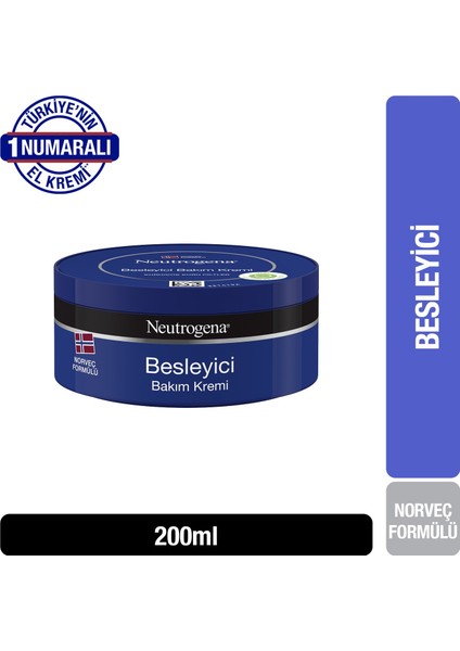 Norveç Formüllü Besleyici Bakım Kremi 200 ml