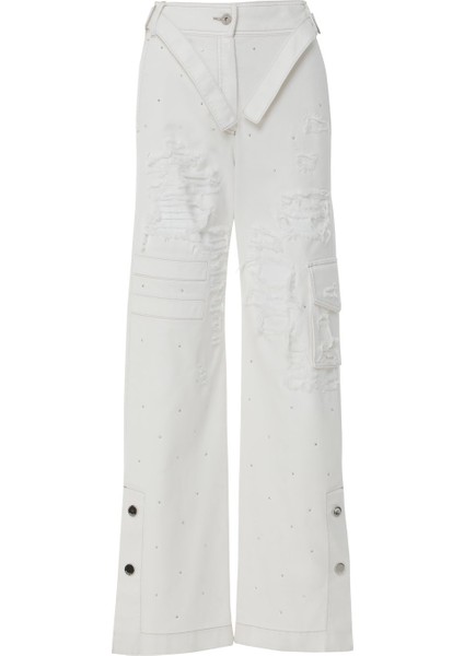 Kadın Beyaz Pantolon modelleri