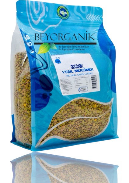ORGANİK Yeşil Mercimek 2,5kg