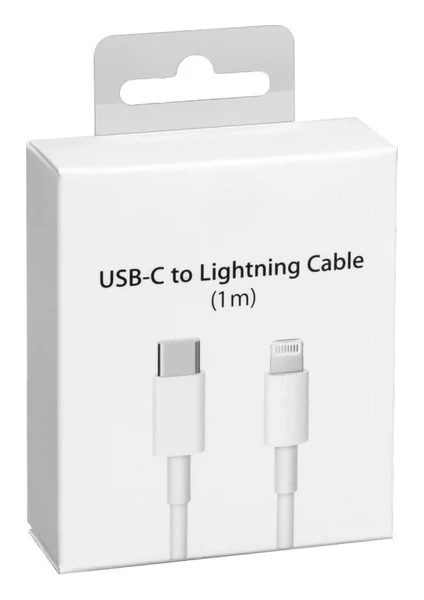 Apple iPhone Uyumlu 11-12-13 - 14 Pro/max Lightning Hızlı Şarj Kablosu 1 Metre USB C Lightning