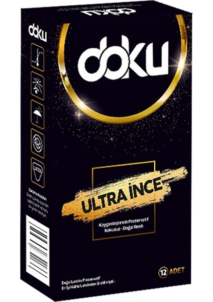 Ultra Ince Prezervatif 24 Adet (2 Al Bir Öde) (2 Al Bir Öde)