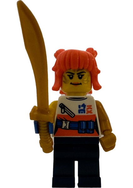 Orjinal LEGO Minifigür Ninja Kız