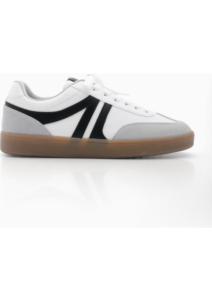 Kadın Sneaker Bağcıklı Düz Taban Spor Ayakkabı Tiyone modelleri