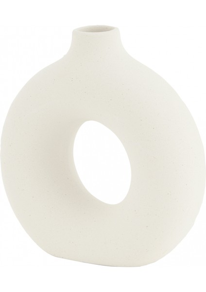 Lonny Beyaz Vazo 22 cm fırsatları