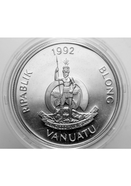 Vanuatu 50 Vatu 1992 Olympic Games Gümüş (Proof) fiyatları