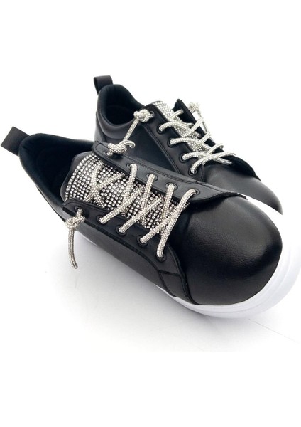 Divamod 1308 Kadın Taşlı Sneaker Ayakkabı