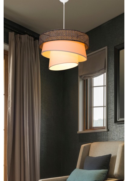 Dorya Siyah Artı Desen Sarkıt