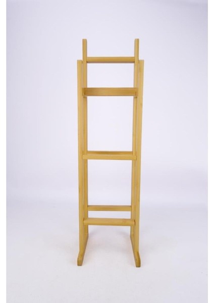 Bambu Tuvalet Kağıdı Standı Yedek Tuvalet Kağıtlığı Kahverengi - C/6 C1-1-289