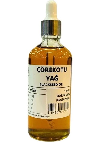 Çörek Otu Yağı - 100 ml Özel Kutuda