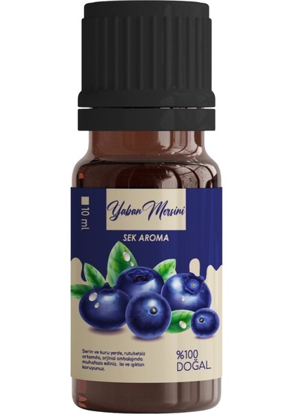 Yaban Mersini Vodka Kiti-Yaban Mersini Votka Aroması 10 ml (1 Lt Uyumlu)