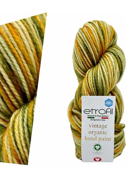 Vintage Organic Hand Paint Wıld Forest SE716