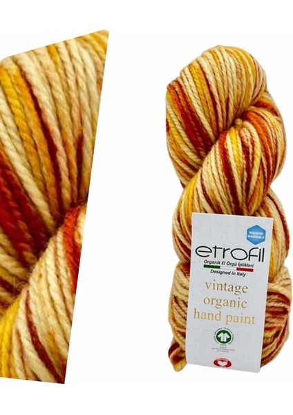 Vintage Organic Hand Paint Saggıo SE715