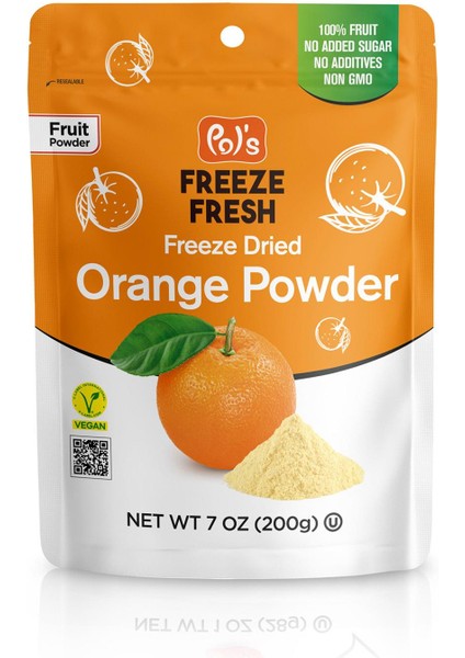 Pol’s Freeze Fresh Portakal Tozu 200 G