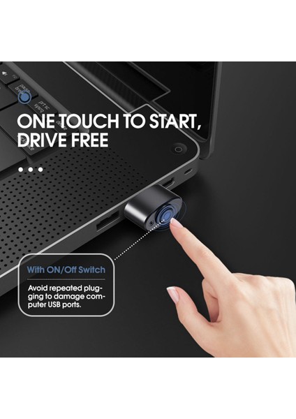 Mini USB Fare Jiggler, Algılanamayan Fare Taşıyıcı Otomatik Bilgisayar Fare Taşıyıcı Jiggler, Bilgisayarı Uyanık Tutar (Yurt Dışından)