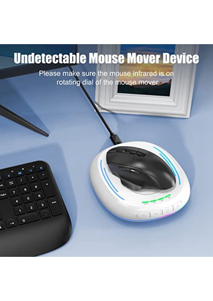 Fare Çalkalayıcı, Zamanlayıcılı Fare Taşıyıcı, Açma/kapama Anahtarı, Bilgisayar Dizüstü Bilgisayar Ekranının Uykusunu Önlemek Için Solunum Işığı (Yurt Dışından) modelleri