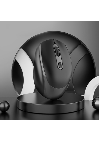 M107 Çift Modlu Şarj Edilebilir Fare 2.4g Kablosuz Fare Dilsiz Dizüstü Masaüstü Bilgisayar Ofis Fare USB Optik Fareler Siyah (Yurt Dışından) indirimleri