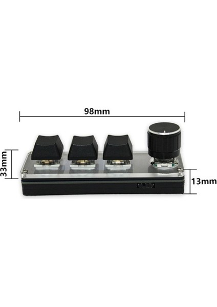 Tuşlu Kablosuz Özelleştirilebilir Klavye 2.4g USB 2 Mod Çok Fonksiyonlu Taşınabilir Çalışırken Değiştirilebilir Tuşlar (Yurt Dışından)