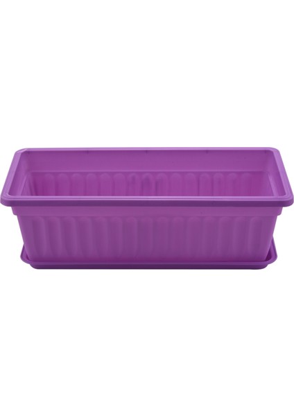 Adet 17 Inç Mor Çiçek Pencere Kutusu Plastik Sebze Yetiştiricilerinin Pencere Eşiği, Veranda, Bahçe, Ev Dekor, Sundurma (Yurt Dışından)