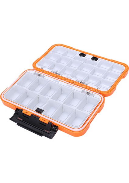Çok Fonksiyonlu Balıkçılık Saklama Kutusu Su Geçirmez Çift Katmanlı Turuncu Plastik Kutu Kanca Aksesuarları Olta Takımı Balıkçılık Malzemeleri Kutu Seti——l (Yurt Dışından) indirimleri