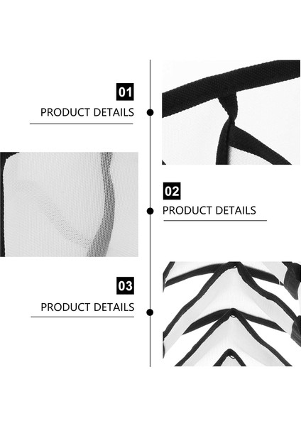 Dolap Iç Giyim Saklama Kutusu Çekmece Bölme Çorap Saklama Kutusu 6 Bölmeli (Siyah) (Yurt Dışından) fırsatları