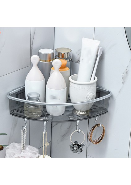 Adet Duvara Monte Üç Köşeli Depolama Rafı, Havlu Çubuğu Kancalı Banyo Rafı, Banyo Ev Için Organizatör (Yurt Dışından) fiyatları