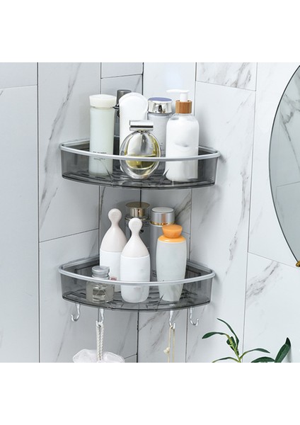 Adet Duvara Monte Üç Köşeli Depolama Rafı, Havlu Çubuğu Kancalı Banyo Rafı, Banyo Ev Için Organizatör (Yurt Dışından) modelleri