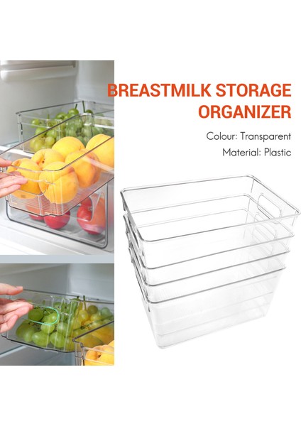 Adet Temizle Kiler Organizatör Kutuları Ev Plastik Gıda Saklama Sepeti Kesme Kolları ile Mutfak, Tezgah Üstü (Yurt Dışından) indirimleri