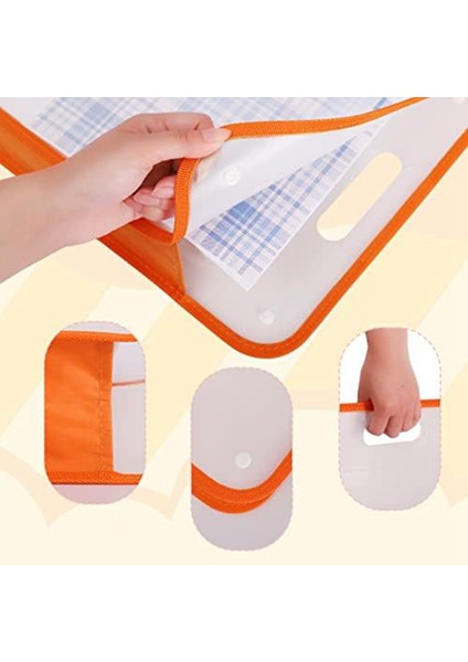 Adet 15.8X13X3 Inç Koleksiyon Defteri Kağıdı Depolama Organizatör Kutusu, Genişletilebilir Kağıt Folyo 12X12 Yaprak, Kart Stoğu Için (Yurt Dışından)