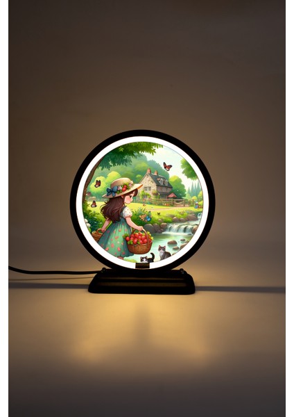 Çocuk Temalı Dekoratif Masa Lambası