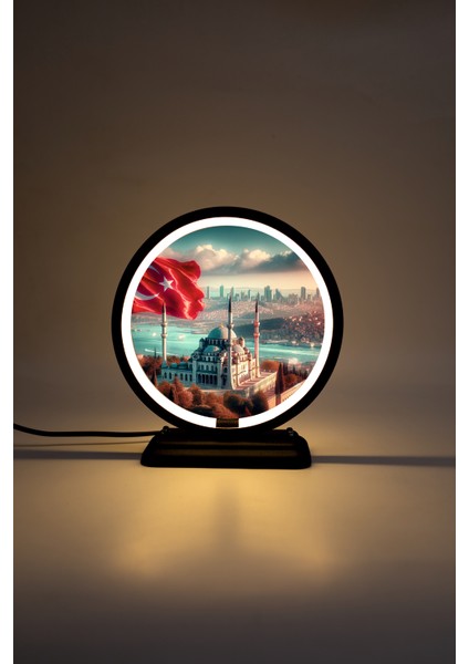Istanbul Temalı Dekoratif Masa Lambası