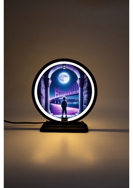 Istanbul Temalı Dekoratif Masa Lambası