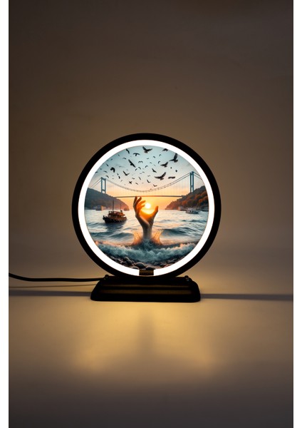 Istanbul Temalı Dekoratif Masa Lambası