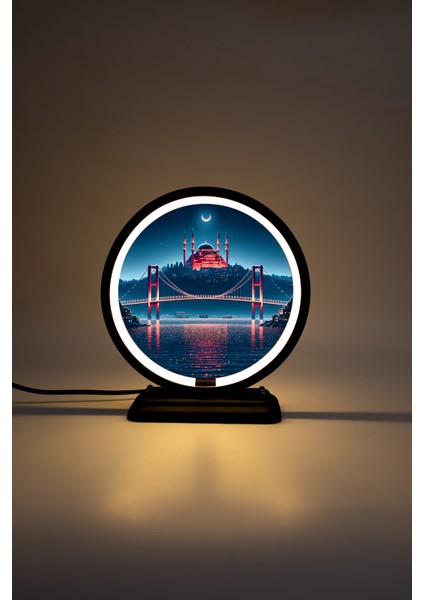 Istanbul Temalı Dekoratif Masa Lambası